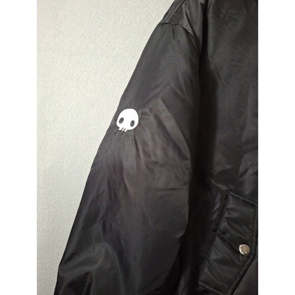 Kuromi Hello Kitty & Friends x Forever 21 Medium Sanrio Collab Bomber Jacket EMO - Picture 4 of 16